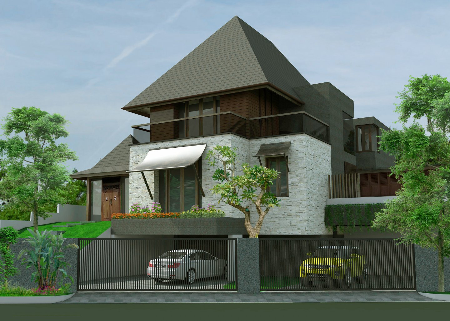  Desain  Rumah  Pondok Indah  Arsitektur Doffindo Internusa