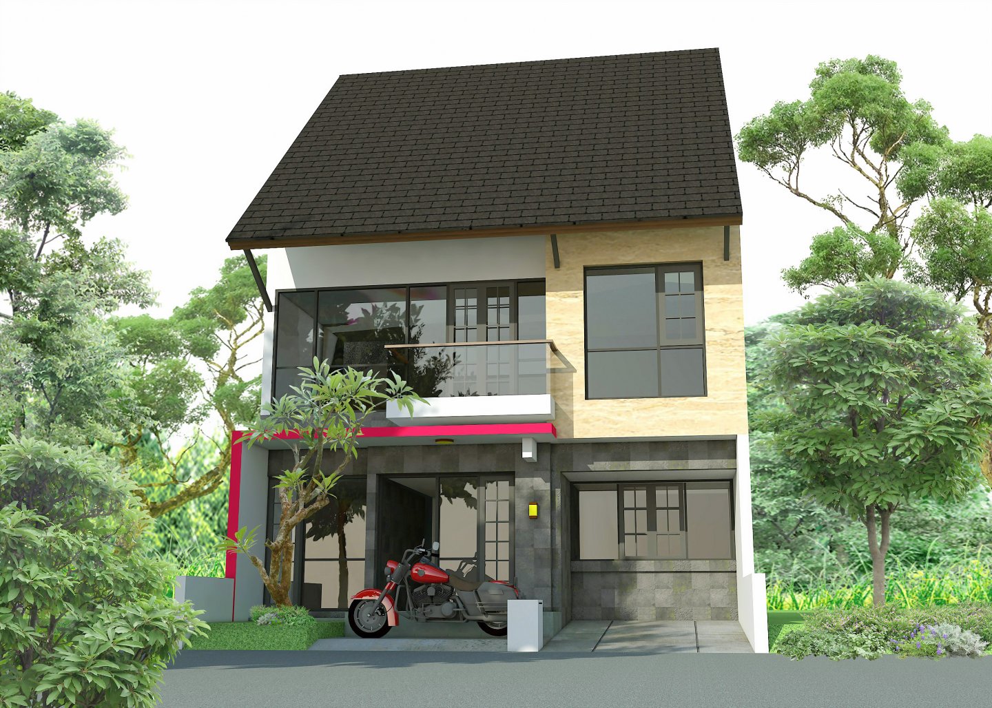 Desain Rumah Bintaro Arsitektur Doffindo Internusa