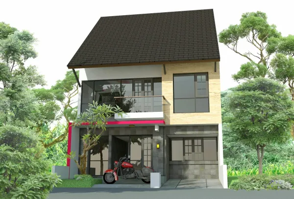 Arsitektur Rumah Bintaro _ Saragih 1 c_copy