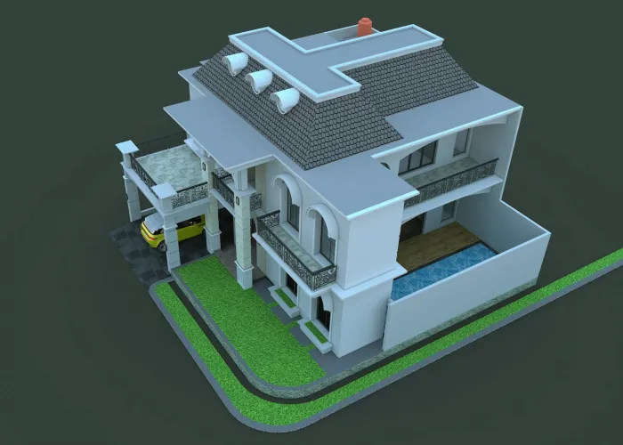 Arsitektur Rumah Depok _ Indah 2 indah_3_copy