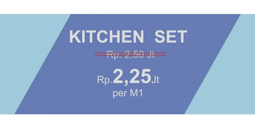 Kitchen Set Murah<br> 