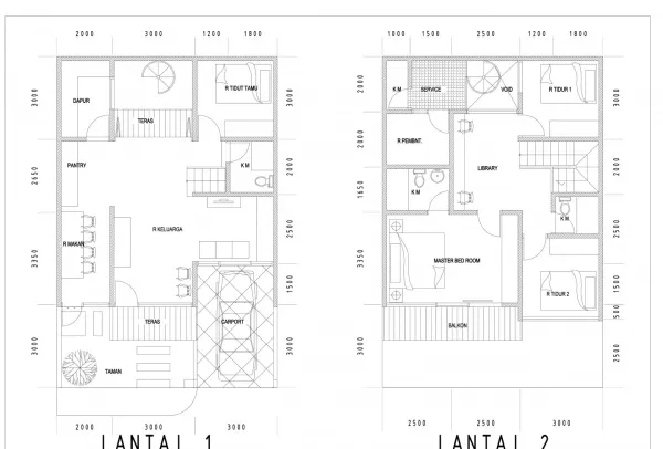 Arsitektur Rumah Bintaro _ Saragih 3 mahogany_p001