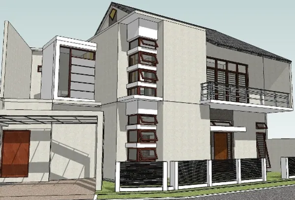 Arsitektur Rumah Bintaro _ Yulia 2 maleo_b