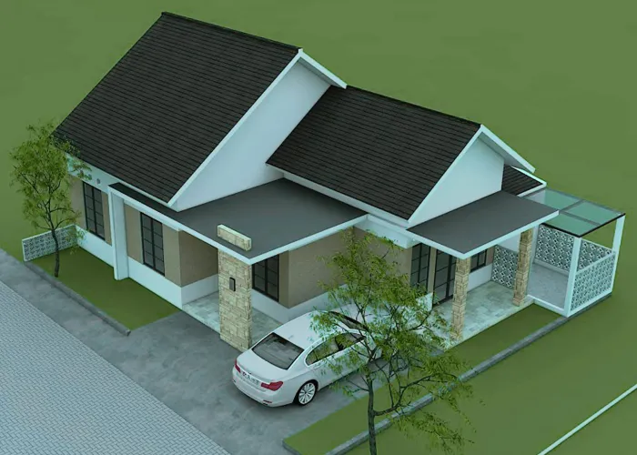Arsitektur Rumah 1 Lantai 9 sunoto