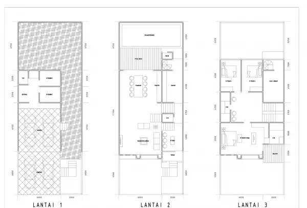 Arsitektur Rumah Pondok Indah _ Heru 4 villa_23_p001