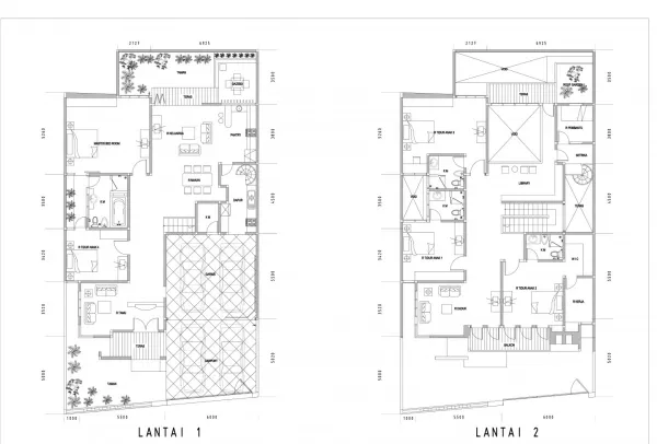 Arsitektur Rumah Pondok Indah _ Pansari 5 villa_35_p001